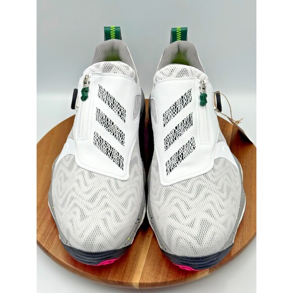ADIDAS CodeChaos 25 BOA Spikeless Golf Shoes Men\'s 14 White Pink IG8705 main image 9